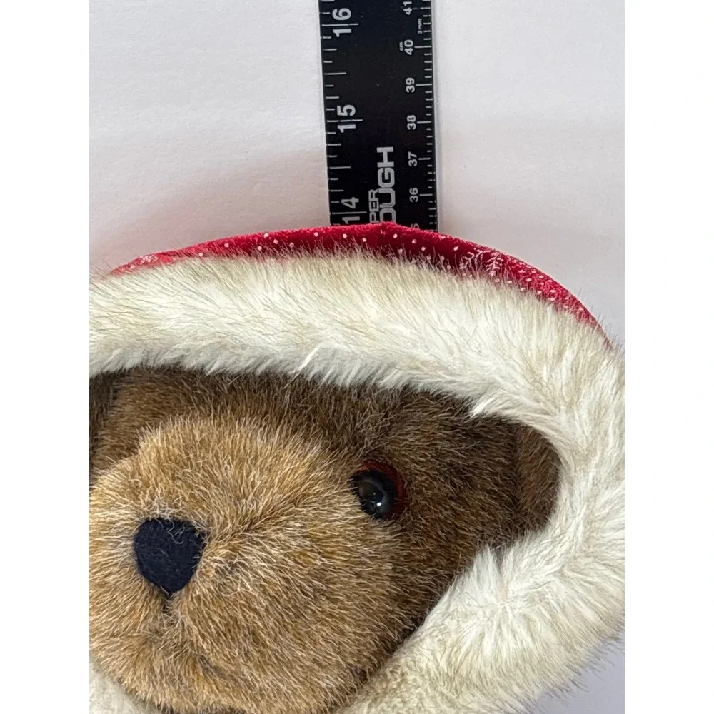 2003 Sasha & Nicholas Holiday Collectible Bear Red Velvet Cape Snowflake 15